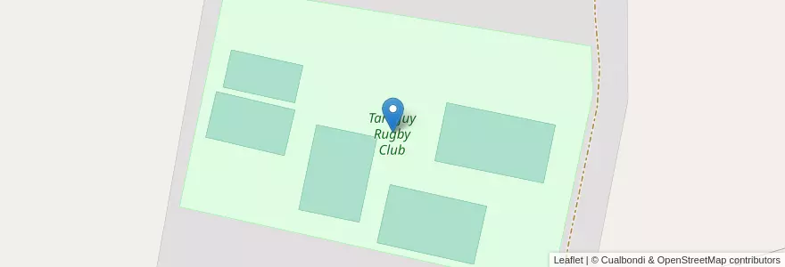 Mapa de ubicacion de Taraguy Rugby Club en アルゼンチン, コリエンテス州, Departamento Capital, Corrientes.