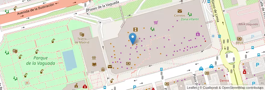 Mapa de ubicacion de Tarufi en إسبانيا, منطقة مدريد, منطقة مدريد, Área Metropolitana De Madrid Y Corredor Del Henares, مدريد.
