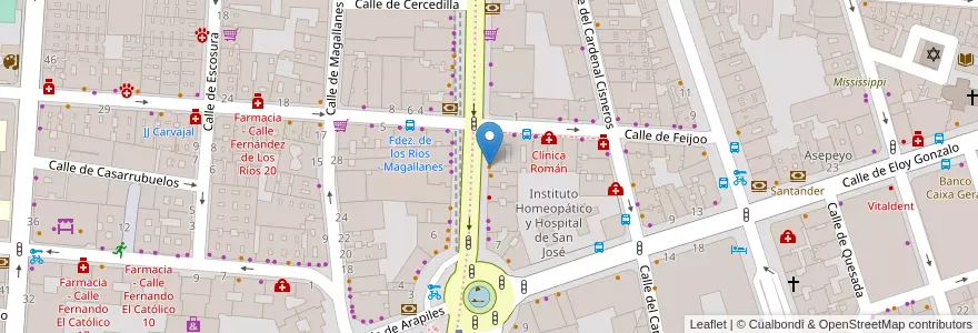 Mapa de ubicacion de Tasty Pasta en Испания, Мадрид, Мадрид, Área Metropolitana De Madrid Y Corredor Del Henares, Мадрид.