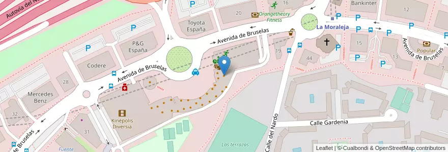 Mapa de ubicacion de Tasty Poke en 西班牙, Comunidad De Madrid, Comunidad De Madrid, Área Metropolitana De Madrid Y Corredor Del Henares, Alcobendas.