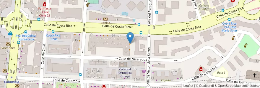 Mapa de ubicacion de Taxi! en España, Comunidad De Madrid, Comunidad De Madrid, Área Metropolitana De Madrid Y Corredor Del Henares, Madrid.