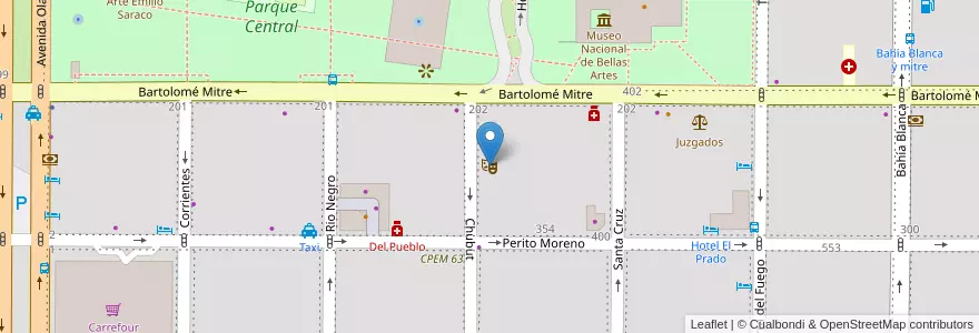 Mapa de ubicacion de Teatro Ámbito Histrión en 阿根廷, 智利, 內烏肯省, Departamento Confluencia, Municipio De Neuquén, Neuquén.