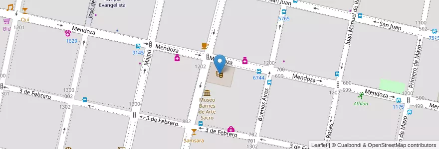 Mapa de ubicacion de Teatro El Círculo en 阿根廷, Santa Fe, Departamento Rosario, Municipio De Rosario, 罗萨里奥.