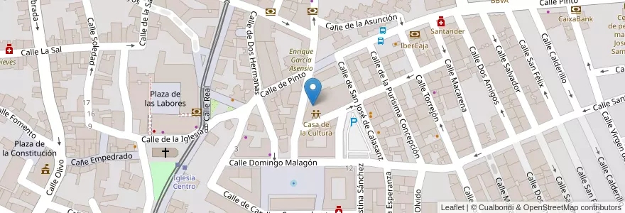 Mapa de ubicacion de Teatro Jaime Salom en إسبانيا, منطقة مدريد, منطقة مدريد, Área Metropolitana De Madrid Y Corredor Del Henares, بارلا.