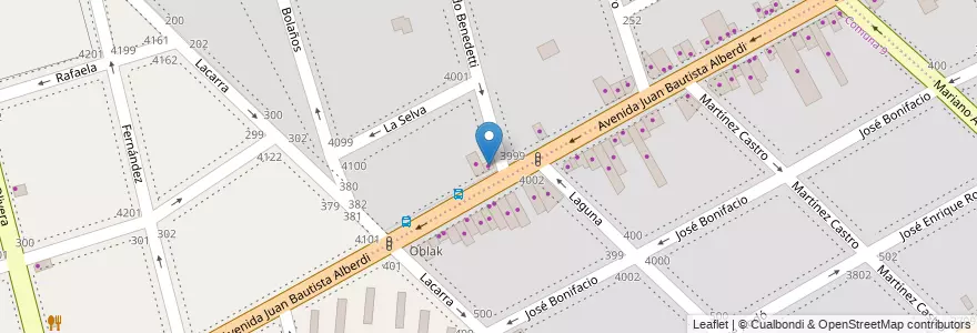 Mapa de ubicacion de Tecno Aiberal, Velez Sarsfield en Argentinien, Ciudad Autónoma De Buenos Aires, Comuna 9, Buenos Aires, Comuna 10.