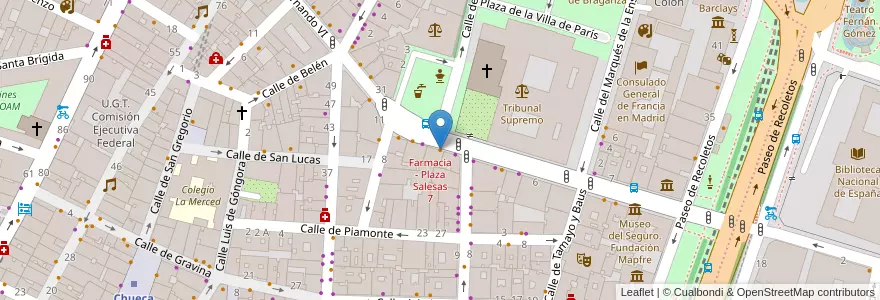 Mapa de ubicacion de Teide - Madrid en 西班牙, Comunidad De Madrid, Comunidad De Madrid, Área Metropolitana De Madrid Y Corredor Del Henares, Madrid.