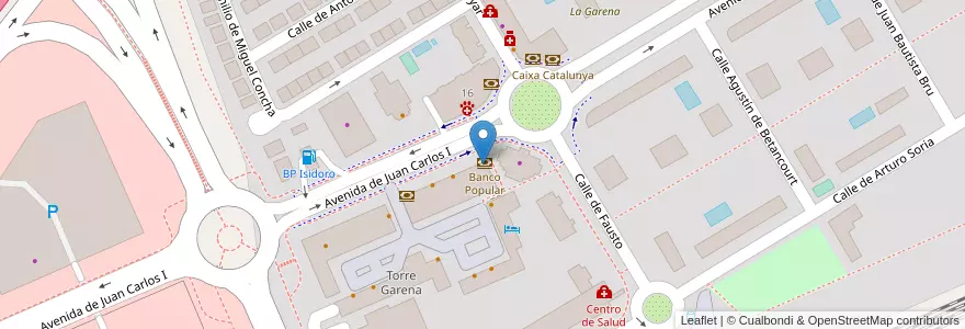 Mapa de ubicacion de Telebanco 4B en إسبانيا, منطقة مدريد, منطقة مدريد, Área Metropolitana De Madrid Y Corredor Del Henares, القلعة الحجارة.