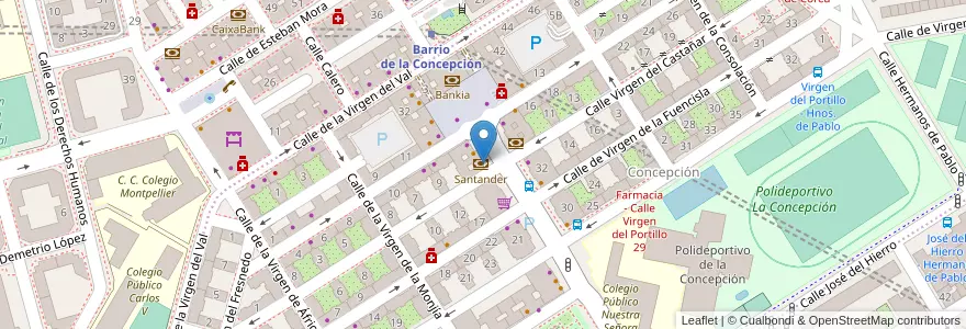 Mapa de ubicacion de Telebanco 4B en 西班牙, Comunidad De Madrid, Comunidad De Madrid, Área Metropolitana De Madrid Y Corredor Del Henares, Madrid.