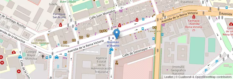 Mapa de ubicacion de Telebanco 4B en Sepanyol, Comunidad De Madrid, Comunidad De Madrid, Área Metropolitana De Madrid Y Corredor Del Henares, Madrid.