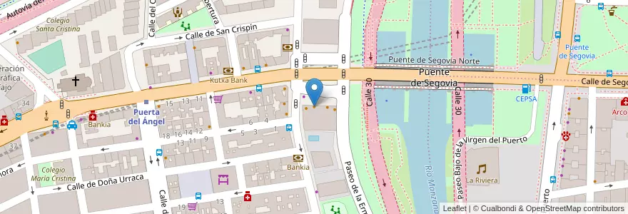 Mapa de ubicacion de TelePizza en 스페인, Comunidad De Madrid, Comunidad De Madrid, Área Metropolitana De Madrid Y Corredor Del Henares, 마드리드.