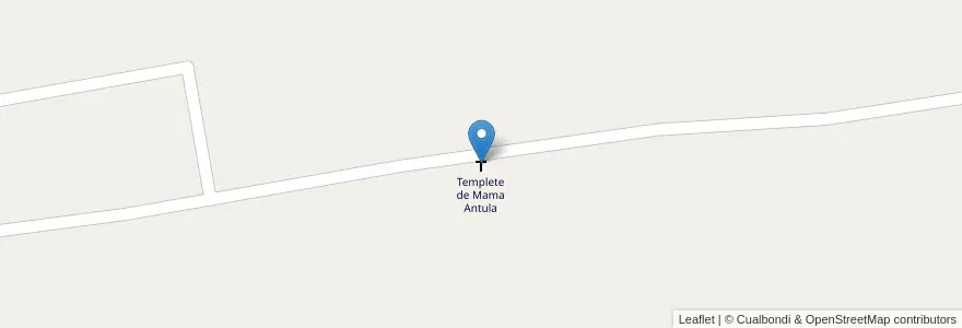 Mapa de ubicacion de Templete de Mama Antula en Arjantin, Santiago Del Estero, Silípica.