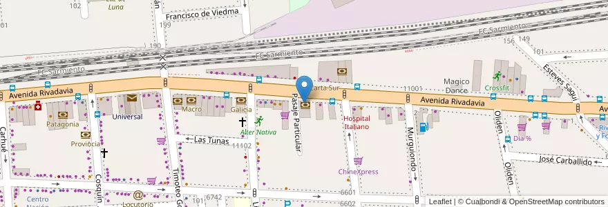 Mapa de ubicacion de Terminal Automática SUBE, Liniers en アルゼンチン, Ciudad Autónoma De Buenos Aires, Comuna 9, ブエノスアイレス.