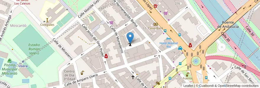 Mapa de ubicacion de Testigos Cristianos de Jehová. Calle Marcudos en Испания, Мадрид, Мадрид, Área Metropolitana De Madrid Y Corredor Del Henares, Мадрид.