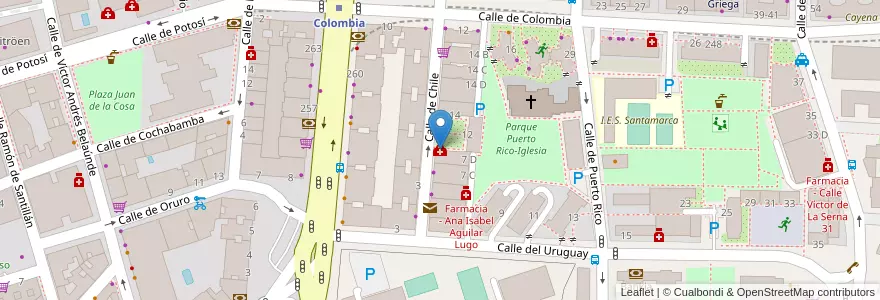 Mapa de ubicacion de The Beauty Concept en Sepanyol, Comunidad De Madrid, Comunidad De Madrid, Área Metropolitana De Madrid Y Corredor Del Henares, Madrid.