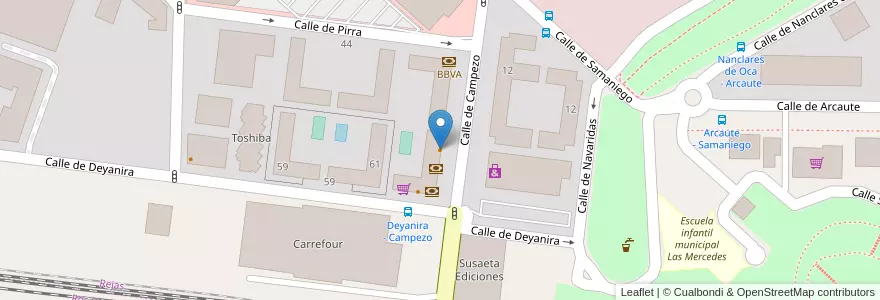 Mapa de ubicacion de The Clover House en Испания, Мадрид, Мадрид, Área Metropolitana De Madrid Y Corredor Del Henares, Мадрид.