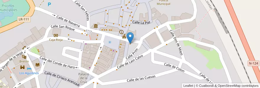 Mapa de ubicacion de The Folk Tavern en Испания, Риоха, Риоха, Haro.
