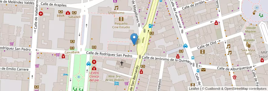 Mapa de ubicacion de The Good Burger en Espagne, Communauté De Madrid, Communauté De Madrid, Área Metropolitana De Madrid Y Corredor Del Henares, Madrid.