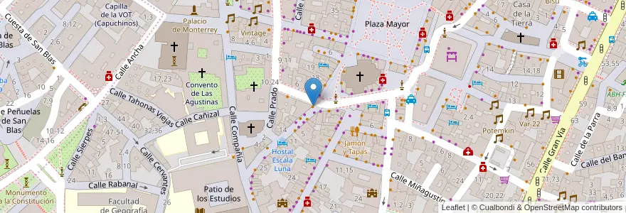 Mapa de ubicacion de The Good Burger en 西班牙, Castilla Y León, Salamanca, Campo De Salamanca, Salamanca.