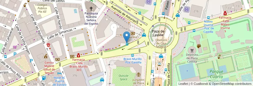 Mapa de ubicacion de The Good Burger en 西班牙, Comunidad De Madrid, Comunidad De Madrid, Área Metropolitana De Madrid Y Corredor Del Henares, Madrid.