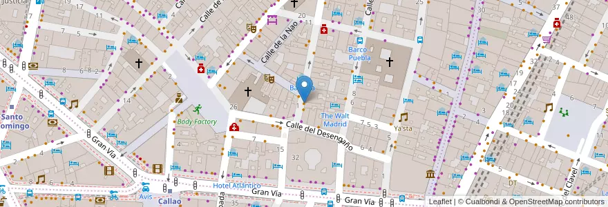 Mapa de ubicacion de The Lab en 西班牙, Comunidad De Madrid, Comunidad De Madrid, Área Metropolitana De Madrid Y Corredor Del Henares, Madrid.
