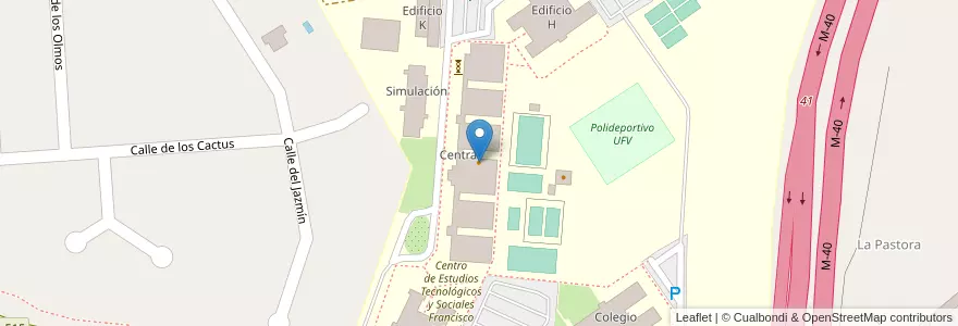 Mapa de ubicacion de The Market en Испания, Мадрид, Мадрид, Área Metropolitana De Madrid Y Corredor Del Henares, Pozuelo De Alarcón.