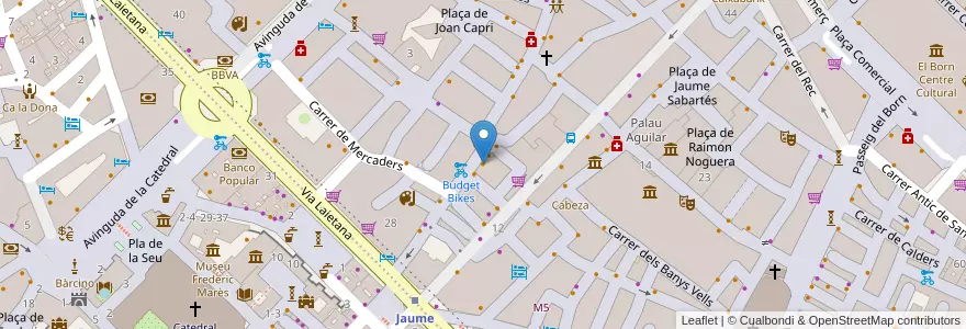 Mapa de ubicacion de The pan's club en スペイン, カタルーニャ州, Barcelona, バルサルネス, Barcelona.