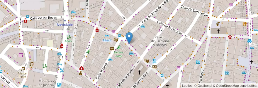 Mapa de ubicacion de The Passenger en España, Comunidad De Madrid, Comunidad De Madrid, Área Metropolitana De Madrid Y Corredor Del Henares, Madrid.