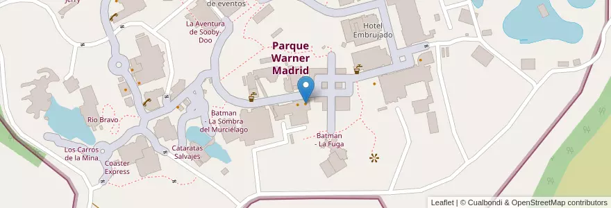 Mapa de ubicacion de The Penguin Helados en 스페인, Comunidad De Madrid, Comunidad De Madrid, Las Vegas, San Martín De La Vega.