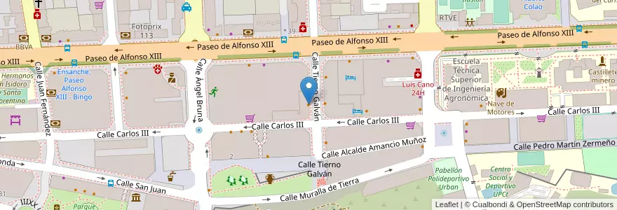 Mapa de ubicacion de The Tube en Spanje, Murcia, Murcia, Campo De Cartagena Y Mar Menor, Cartagena.