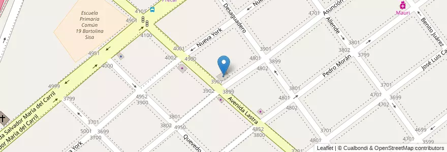 Mapa de ubicacion de Thelema, Villa Devoto en Argentina, Buenos Aires.