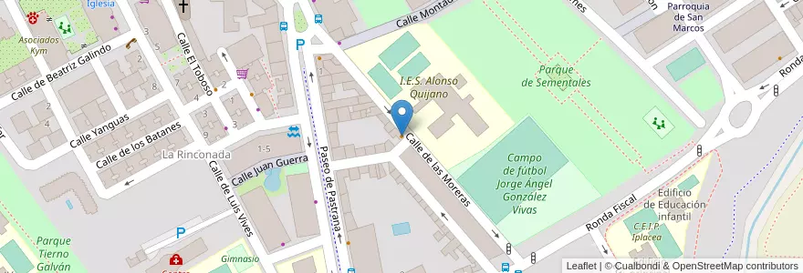 Mapa de ubicacion de Tic Tac Rock Bar en إسبانيا, منطقة مدريد, منطقة مدريد, Área Metropolitana De Madrid Y Corredor Del Henares, القلعة الحجارة.