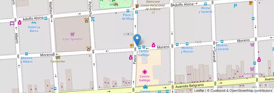 Mapa de ubicacion de Tickeadora, Balvanera en Argentine, Ciudad Autónoma De Buenos Aires, Comuna 3, Buenos Aires.