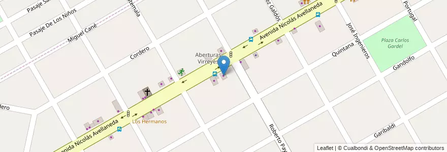 Mapa de ubicacion de Tienda Emi en الأرجنتين, بوينس آيرس, Partido De San Fernando, Victoria, Virreyes.