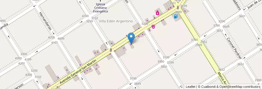 Mapa de ubicacion de Tienda y Zapatería en Argentina, Buenos Aires, Partido De Lanús, Lanús Oeste.