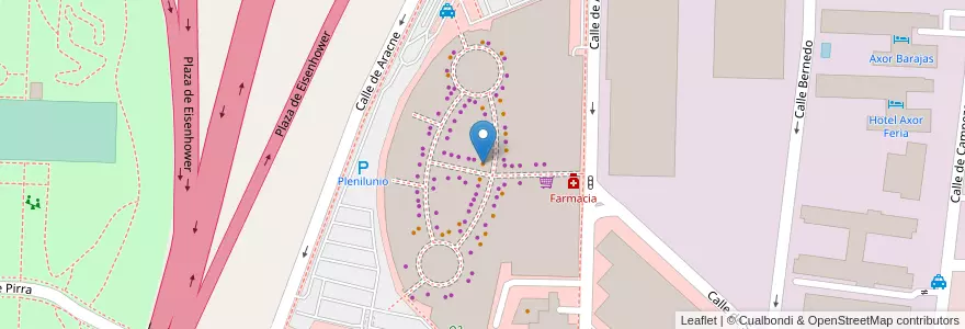Mapa de ubicacion de Tim Hortons en 西班牙, Comunidad De Madrid, Comunidad De Madrid, Área Metropolitana De Madrid Y Corredor Del Henares, Madrid.