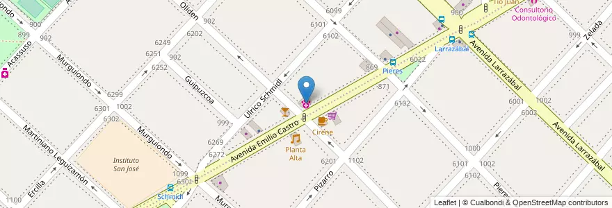 Mapa de ubicacion de Timoteo, Mataderos en آرژانتین, Ciudad Autónoma De Buenos Aires, Comuna 9, Buenos Aires.