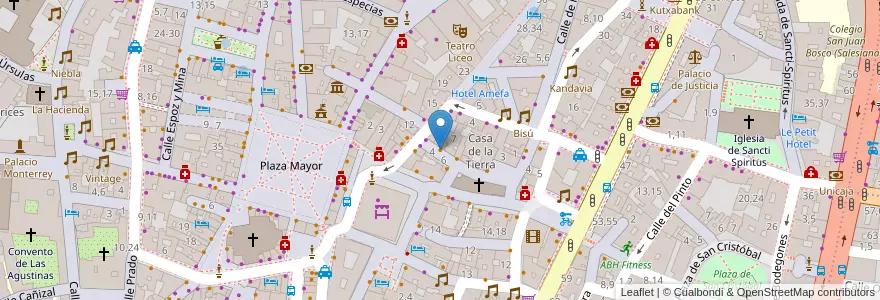 Mapa de ubicacion de Tío Vivo en Espanha, Castela E Leão, Salamanca, Campo De Salamanca, Salamanca.