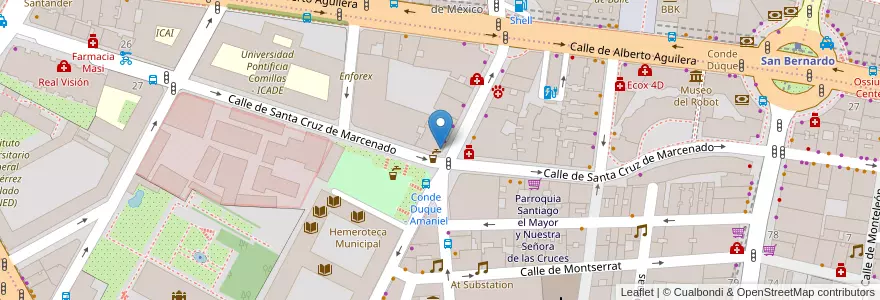 Mapa de ubicacion de Tiradito en Испания, Мадрид, Мадрид, Área Metropolitana De Madrid Y Corredor Del Henares, Мадрид.