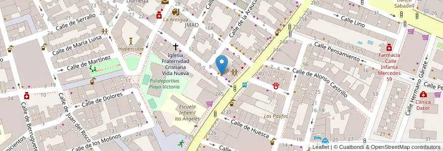 Mapa de ubicacion de Tirón en Испания, Мадрид, Мадрид, Área Metropolitana De Madrid Y Corredor Del Henares, Мадрид.