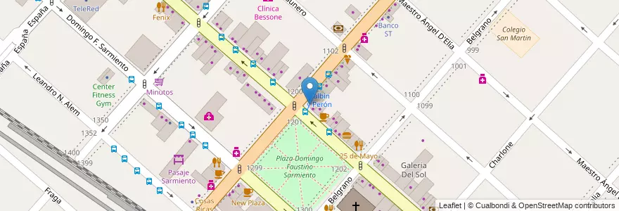 Mapa de ubicacion de TKL en Argentina, Provincia Di Buenos Aires, Partido De San Miguel, San Miguel.