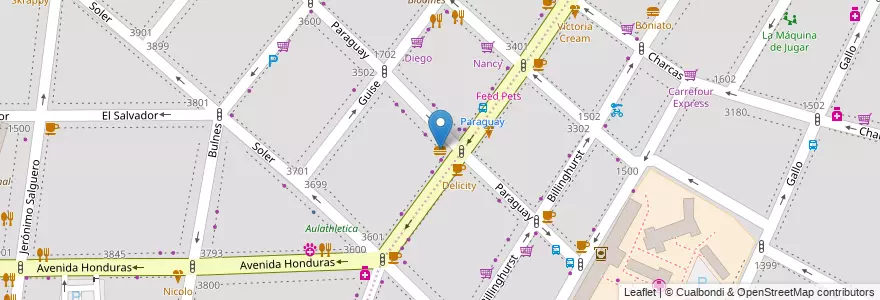 Mapa de ubicacion de Todo relleno, Palermo en الأرجنتين, Ciudad Autónoma De Buenos Aires, Buenos Aires, Comuna 14.