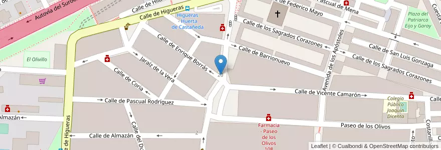 Mapa de ubicacion de TODOKINE en 西班牙, Comunidad De Madrid, Comunidad De Madrid, Área Metropolitana De Madrid Y Corredor Del Henares, Madrid.