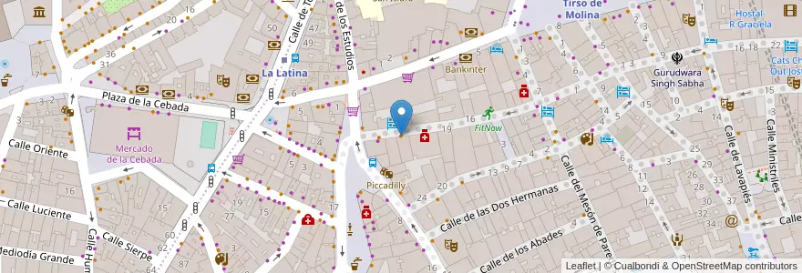Mapa de ubicacion de Toga en Испания, Мадрид, Мадрид, Área Metropolitana De Madrid Y Corredor Del Henares, Мадрид.