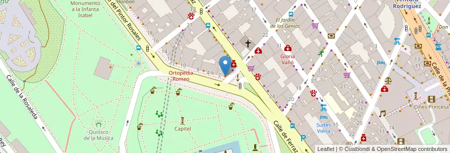 Mapa de ubicacion de Toma Jamón en Испания, Мадрид, Мадрид, Área Metropolitana De Madrid Y Corredor Del Henares, Мадрид.