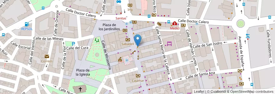 Mapa de ubicacion de Toma Jamón en Espanha, Comunidade De Madrid, Comunidade De Madrid, Área Metropolitana De Madrid Y Corredor Del Henares, Majadahonda.