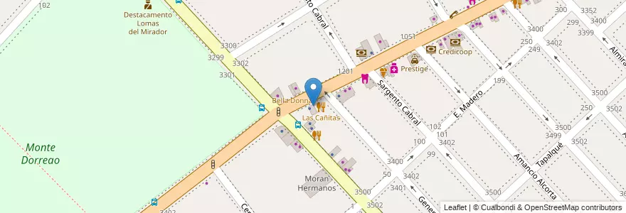 Mapa de ubicacion de Tomacar en Arjantin, Buenos Aires, Partido De La Matanza, Lomas Del Mirador.
