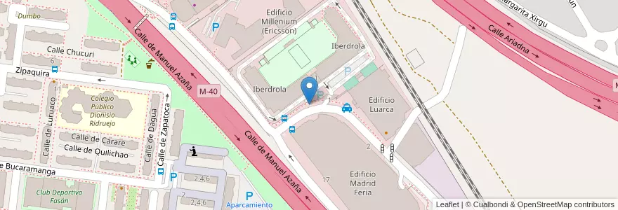 Mapa de ubicacion de TOMAS REDONDO, CALLE, DE,1 en İspanya, Comunidad De Madrid, Comunidad De Madrid, Área Metropolitana De Madrid Y Corredor Del Henares, Madrid.