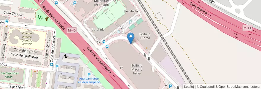 Mapa de ubicacion de TOMAS REDONDO, CALLE, DE,3 en Spain, Community Of Madrid, Community Of Madrid, Área Metropolitana De Madrid Y Corredor Del Henares, Madrid.