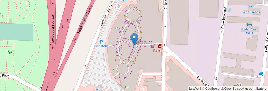 Mapa de ubicacion de Tommy Mel's en Spanien, Autonome Gemeinschaft Madrid, Autonome Gemeinschaft Madrid, Área Metropolitana De Madrid Y Corredor Del Henares, Madrid.