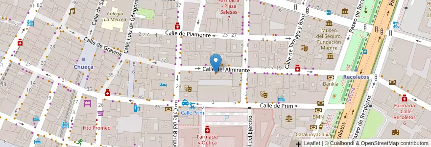 Mapa de ubicacion de Toni 2 en 西班牙, Comunidad De Madrid, Comunidad De Madrid, Área Metropolitana De Madrid Y Corredor Del Henares, Madrid.